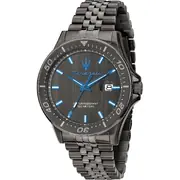Maserati R8853154003 Mens watch Dark Edition 44mm 10ATM