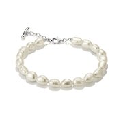 Thomas Sabo A2235-082-14-L19V Pearl Bracelet, Adjustable