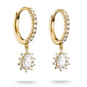 Thomas Sabo CR748-M01-14 Teardrop-Shaped Hoop Earrings Gold-Plated Women