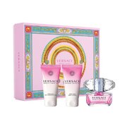 Versace Bright Crystal Подаръчен комплект, Тоалетна вода 50ml + Душ гел 50ml + Мляко за тяло 50ml