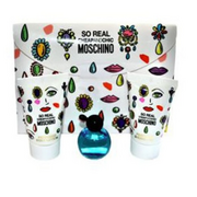 Moschino So Real Cheap & Chic Подаръчен комплект, Тоалетна вода 4.9ml + Душ гел 25ml + Мляко за тяло 25ml