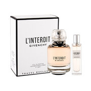 Givenchy L'Interdit Подаръчен комплект, Парфюмна вода 80ml + Парфюмна вода 12,5ml (Travel set)