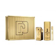 Paco Rabanne 1 Million Подаръчен комплект, Тоалетна вода 50ml + Тоалетна вода 10ml + Део спрей 150ml