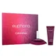Calvin Klein Euphoria Woman Подаръчен комплект, Парфюмна вода 100ml + Мляко за тяло 100ml