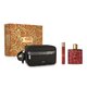 Versace Eros Flame Подаръчен комплект, Парфюмна вода 100ml + Парфюмна вода 10ml + taška