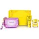 Versace Yellow Diamond Подаръчен комплект, Тоалетна вода 90ml + Мляко за тяло 100ml + козметична чанта
