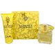 Versace Yellow Diamond Подаръчен комплект, Тоалетна вода 90ml + Мляко за тяло 100ml (Travel set)