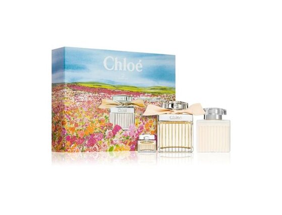 Chloe chloé darčeková sada, parfémovaná voda 75ml + telové mlieko 100ml + parfémovaná voda 5ml - Chloé Chloé EDP 75 ml + telové mlieko 100 ml + EDP 5 ml darčeková sada